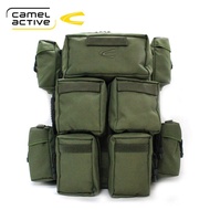 camel active Men Military Weekender Backpack with Detachable Pockets - [2 Colours Available] (51202280-Gr)