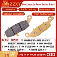 1 Pair Motorcycle Rear Brake Pad For SUZUKI VL 1500 BTL3/BTL4/BLT5 2013-2015 M 1500 VZ 1500 K9/L0 20