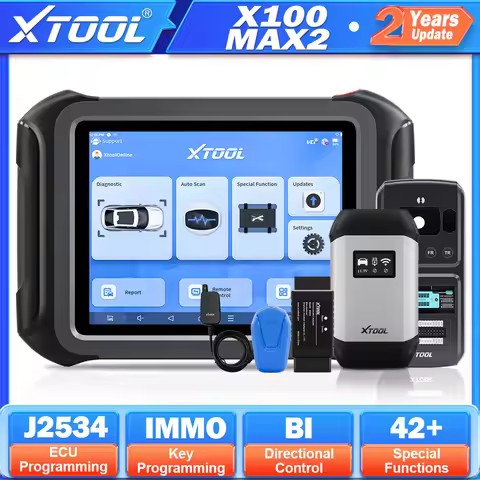 XTOOL X100 MAX2 Key Programmer With KC501 J2534 ECU Programming Scanner Key Programming Tools All Ke