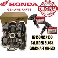 RS150R RS150 RSX150 100% ORIGINAL CYLINDER HEAD BLOCK / CAMSHAFT INHAUST & EXHAUST