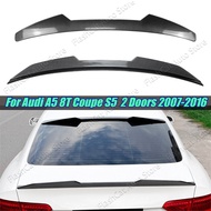 A5 Coupe Car Tail Roof Middle Tailgate Wing Kits Rear Spoiler Mid Trunk Lip For Audi A5 8T Coupe S5 
