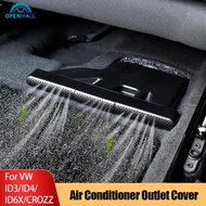 OPENMALL 2Pcs Car Seat Bottom Air Vent Anti-blocking Under Seat Air Outlet Cover Dust Accessories fo