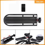 [tenlzsp9] Thick Bike Cargo Rack Rear Easy Installation Bike Luggage Rack Sturdy Bike Carrier Back Rear Rack