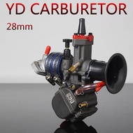 KuLeyp รถจักรยานยนต์รถ ATV พลังงานขึ้น yoshimura คาร์บูเรเตอร์ 28 มิลลิเมตร YD28 สำหรับ YD mjn28 ลิง