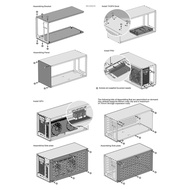 1 Pieces TH3P4G3 Docking Station Box ATX Docking Station Box for ATX Power Supply