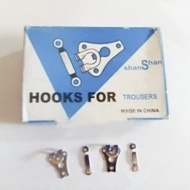 Contents: 50 trouser hook buttons - trouser and skirt hook buttons