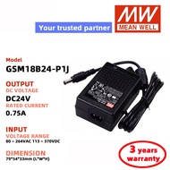 MEAN WELL GSM18B12-P1J GSM18B24-P1J GSM18B05-P1J 48V 9V Medical power adapter MeanWell Switching Pow