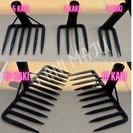 TM2 / HEAVY DUTY GARDENING TOOLS GARDEN RAKE CAKAR BESI / Cakar besi kaki / CAKAR RUMPUT / CAKAR TAN