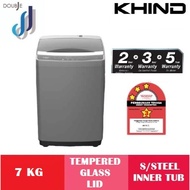 Khind 7KG Fully Auto Washing Machine Top Load Mesin Basuh WM70A