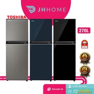 Toshiba 270L Inverter 2 Door Fridge GR-RT300WE-PMY | Peti Sejuk | Refrigerator