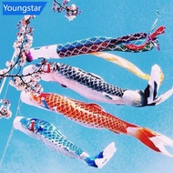 【FY】  1Pc 40/70/100cm Koi Nobori Carp Wind Sock Koinobori Fish Flag Yard Hanging Decor R8W4