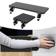 Wooden Ergonomic Desk Extender Folding Tilting Wrist Rest Armrest for Keyboard Computer Work Extensi