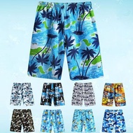 Men Beach Pants Men Loose Quick-Drying Casual Shorts Men's Mid-Length Pants Five-Point Pants Couple 