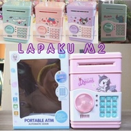 CHILDREN'S TOY MINI ATM CHARACTER PIGGY BANK