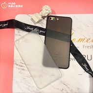 Bare Metal Texture Frosted Bare Case Lightweight All-Inclusive Phone Case Translucent iphone i6/i6p/