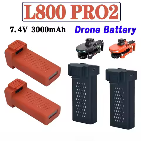 Original L800 Pro2 Drone Battery 7.4V 3000mAh For LYZRC L800 Pro2 4K Professional Camera Battery L80