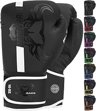 BEAST RAGE Boxing Gloves for Training and Sparring, Punching Bag Center and Boxing Ball, with Ventil
