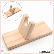 BORAG Hot Glue Holder, Wooden DIY Hot Glue|Base, Universal Hot Glue Support Stand