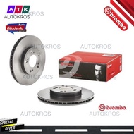 จานเบรคหน้า HONDA LEGEND 2.7 3.2 3.5 1991-2004 ODYSSEY RA1 RA3 RA5 2.2 2.3 1994-2004 09 6893 11 BREM