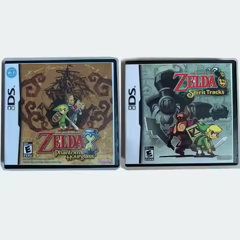 USA Version Legend of Zelda Phantom Hourglass/Spirit Tracks Replica With Box No instruction manual (