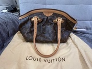 正版Louis Vuitton Monogram Tivoli GM 肩背袋/LV水餃包/餃子包（有瑕疵）