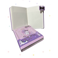 [Ready Stock] Anna Sakura PU Cover Square Grid Notebook