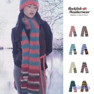 [ROCKFISH WEATHERWEAR] STRIPE SHAGGY MUFFLER