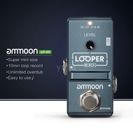 ♢ammoon AP-09 Nano Series Loop Electric Guitar Effect Pedal Looper True Bypass U