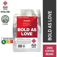 Jewel Coffee Bold As Love - Coffee Beans 250g (Halal Certified)