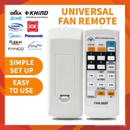 [Ready stock] Universal fan remote control wings ceiling Wall fan f900