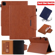 for iPad Pro 12.9 2022 6th Pro 12.9 2021 2020 2018 Case With Wallet Card Shell Soft TPU Shockproof Stand Cover
