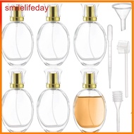 1pc Refillable Spray Perfume Bottle 50ml 1.7 OZ Empty Glass Perfume Atomizer Travel Size Refill Bott