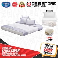 [✅Baru] Kasur Springbed Spring Air Spine Saver Full Set Spring Bed