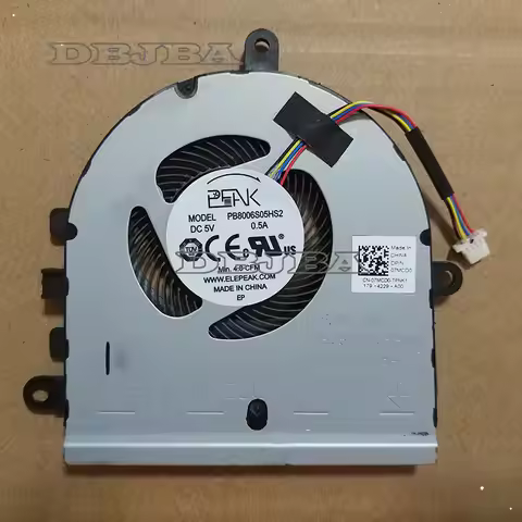 CPU Fan for Dell Inspiron 15 5570 5575 3533 3583 3585 5593 3501 3505 07MCD0 PB7806S05HN2 PB8006S05HS