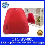 OTO BS-005 Back Support. Vibration Massage. Buckle Strap. Local SG Stock. 1 Year Warranty