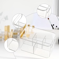 [Available] Clear Makeup Organizer Vanity Makeup Organizer for Office Dorm Bedroom