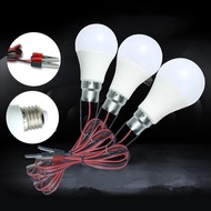 [loveshoping] Led Bulb DC 12V-85V 3W 5W 7W 9W 12W With 1.2m Wire Led Lamp 6500K Light Lamp For Home 