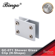 BINGO GC-071 Shower Frameless Glass Clip (H-Shape)