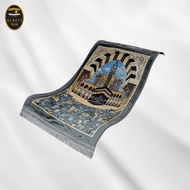 Albeit Large Embossed Prayer Rug Kiswah Color 70 x 107 Thick Soft