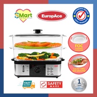 EuropAce 12L 2-in-1 Food Steamer [EFS 2121W]