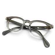 成色極佳 ▼ JULIUS TART OPTICAL PL-002W AR 復刻版 ARNEL Wellington 眼鏡 灰色漸變 日本製造 男士 帶包裝盒