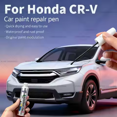 For Honda CR-V Car Paint Repair Pen Touch Up Scratch Remover DIY Auto Accessories Black NH731P White