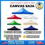 10x10 10x15 Night Market Canopy Replacement Top, Canopy Canvas Only, Kain Kanopi Khemah Niaga Pasar 