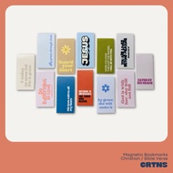 Christian Bible Verse | Bookmark Magnetic Bookmark Paper Laminated | CRIATIONS