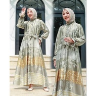 BJ Gamis SIREN Maxi Motif Fashion muslimah