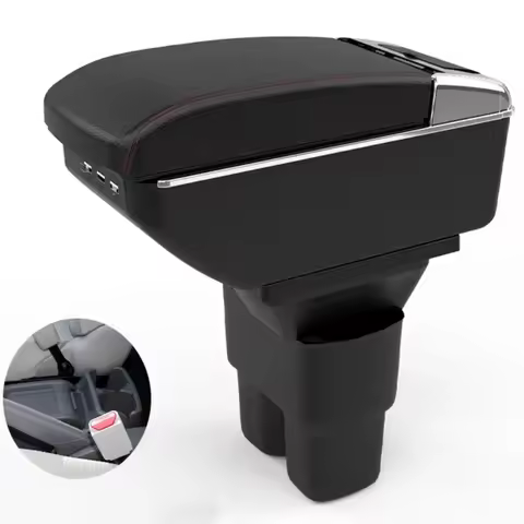 For Nissan NV200 Armrest Interior Center Console Storage Box Arm Rest Car-Styling Decoration Parts A