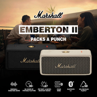 ลำโพง บลูทูธ marshall emberton เบสหนักๆ ลำผโพงบรูทูธ ลำโพง bluetooth ดังๆ portable wireless bluetooth speaker [1 year warranty + Free shipping]