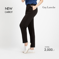กางเกงขายาว กางเ﻿กงผู้หญิง Guy Laroche New carrot Cozy pants ขอบเอวยืด ใส่สบายเก็บปลายขาเรียว (GY9KBL)