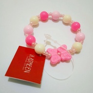 Gelang Manik Manik Anak Perempuan Lucu / Gelang Anak / Gelang Anak Pastel / Gelang Bayi / Gelang Bab