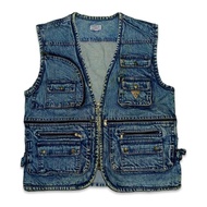 12 pocket tactical denim vest/vest